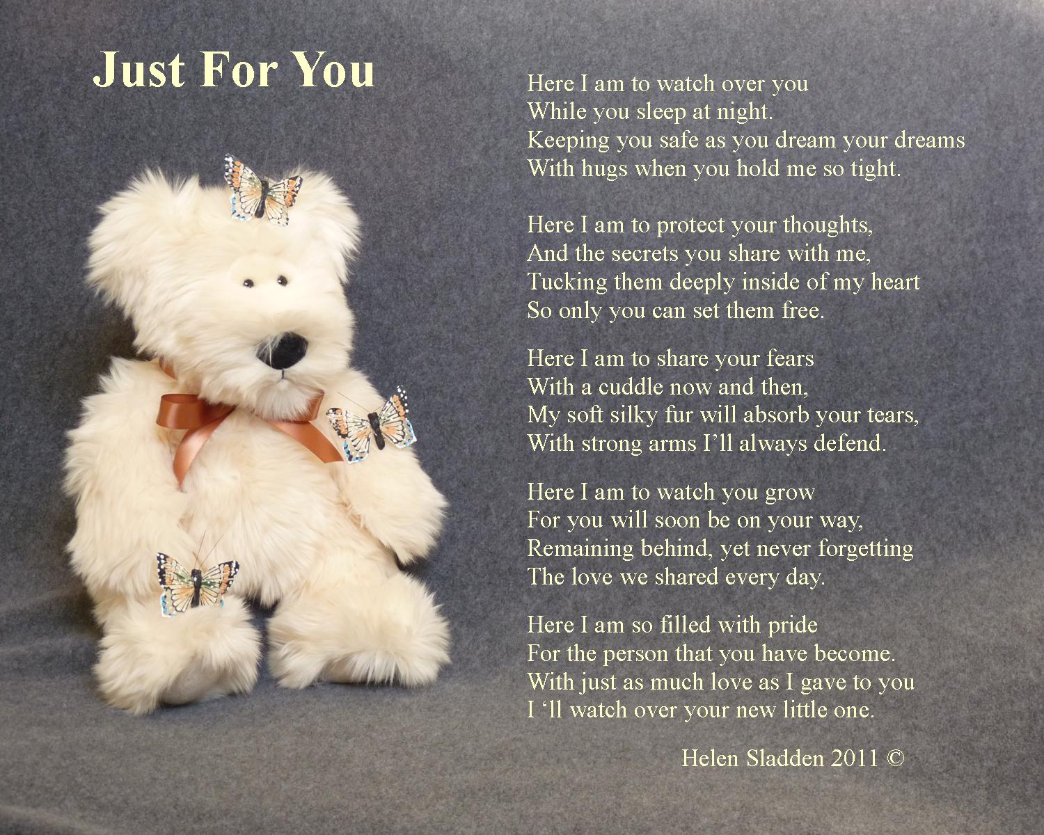 Bear and poem